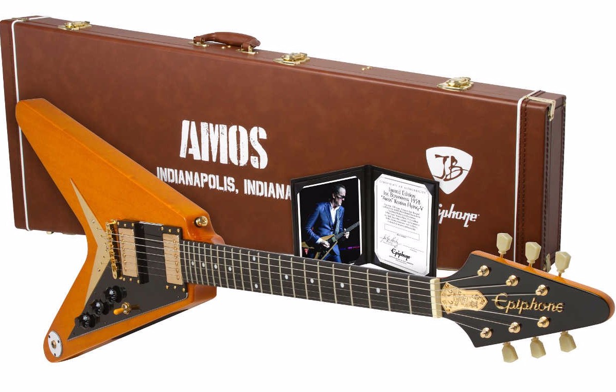 Joe Bonamassa e la nuova Epiphone Flying V Signature