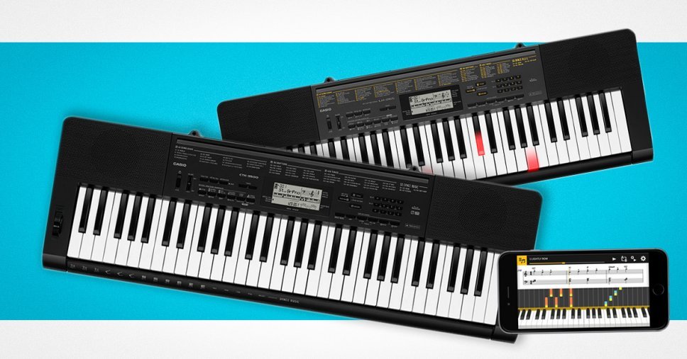 Casio CTK-3500, CTK-2500 e CTK-1500