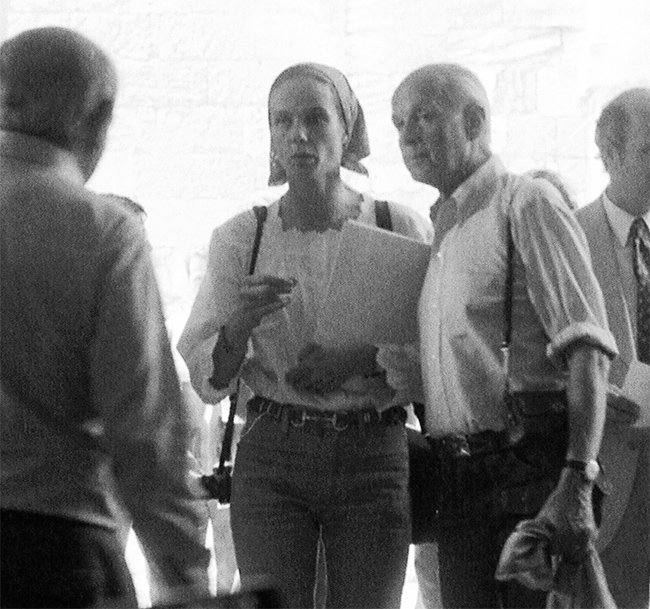 Martine Franck et Henri Cartier-Bresson aux Rencontres Internationales de la Photographie d'Arles 1974