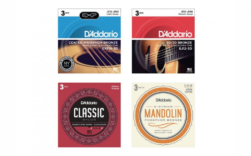 Novità autunnali D’Addario per corde e plettri