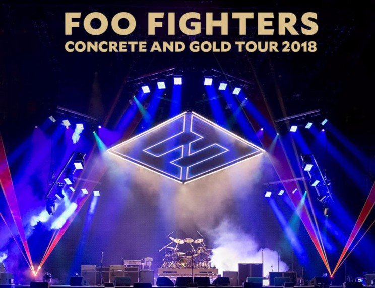 Foo Fighters world tour 2018