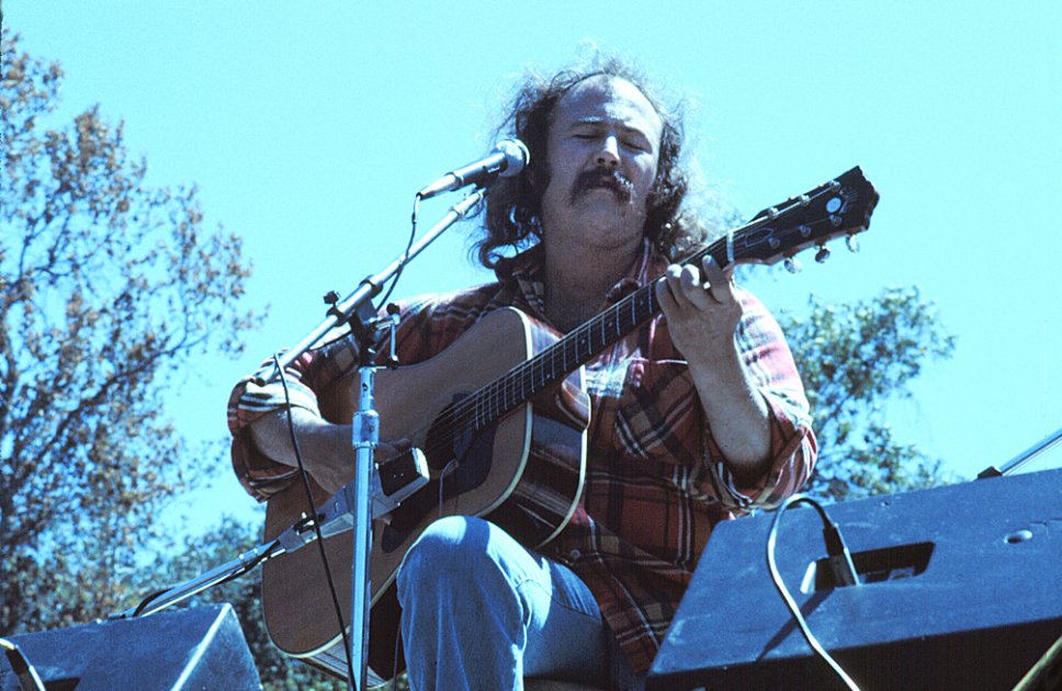 David Crosby nel 1976