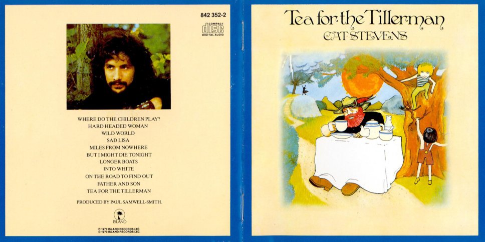 Cat Stevens - Tea for the Tillerman, album cover