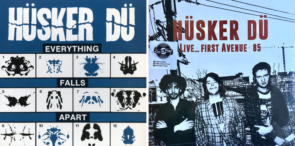 Husker Du - album covers