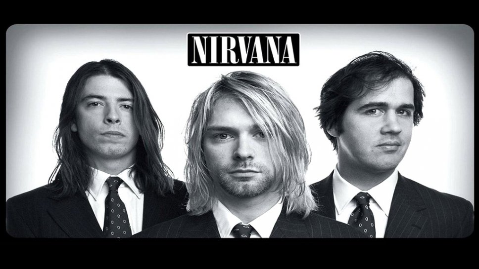 Nirvana: Dave Grohl, Kurt Cobain, Krist Novoselic