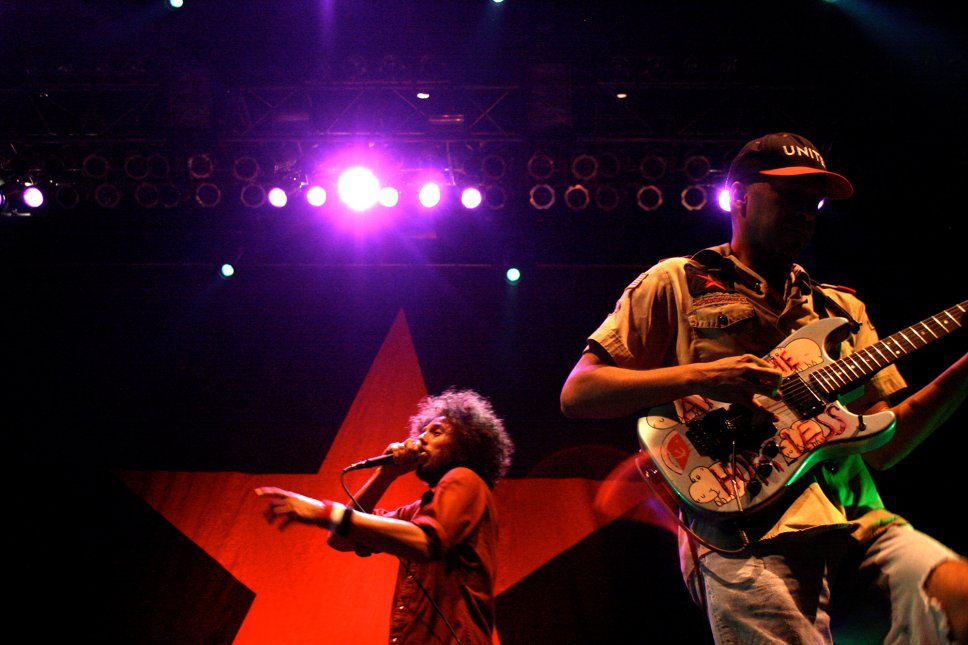 RATM 2008: Zack de la Rocha, Tom Morello