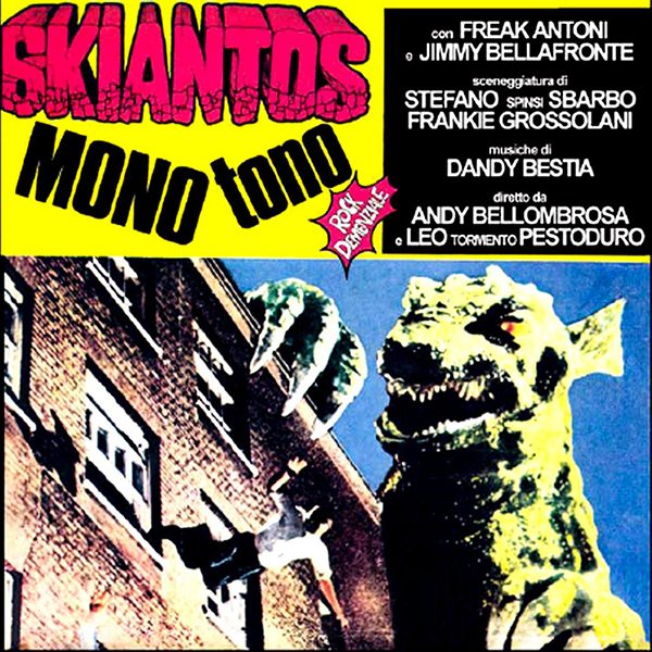 Skiantos- Mono tono - copertina album