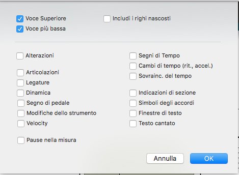 Come modificare note e valori in uno spartito con Notion