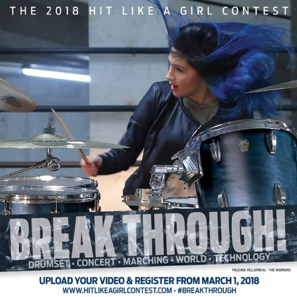Hit Like A Girl: il concorso per batteriste