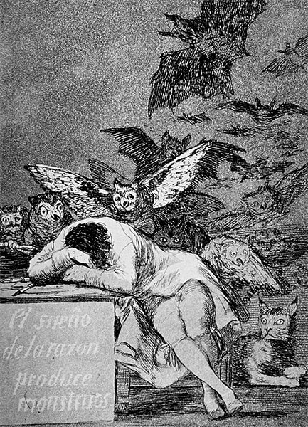 Goya - Il Sonno della Ragione Genera Mostri