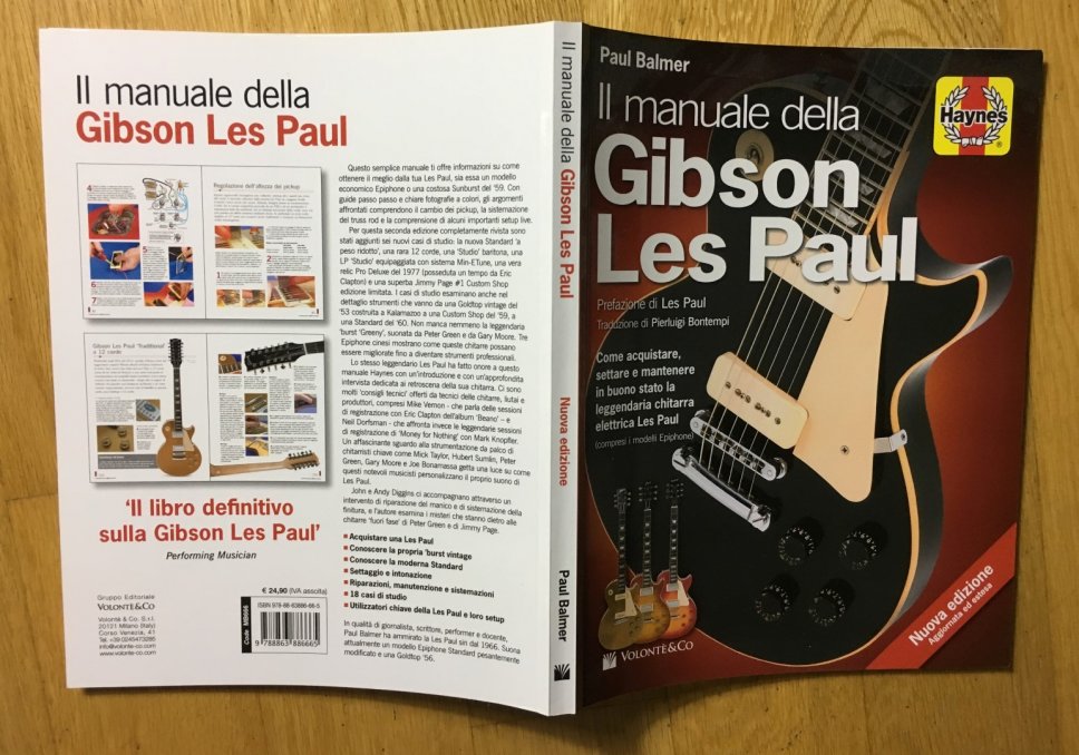 Il Manuale della Gibson Les Paul