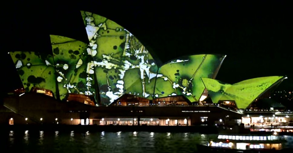 Brian Eno - Sydney Opera House Installation