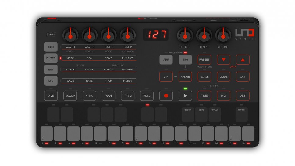 IK Multimedia UNO synth