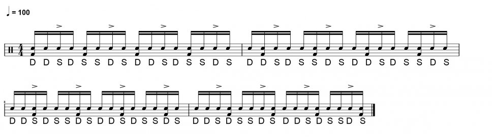 Batteria e paradiddle: The Chops Builder