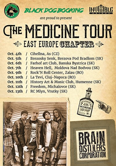 Al via il tour in Europa dei Brain Distillers Corporation