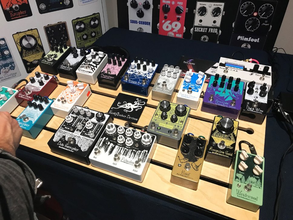 Musika Expo 2018 Earthquaker Devices