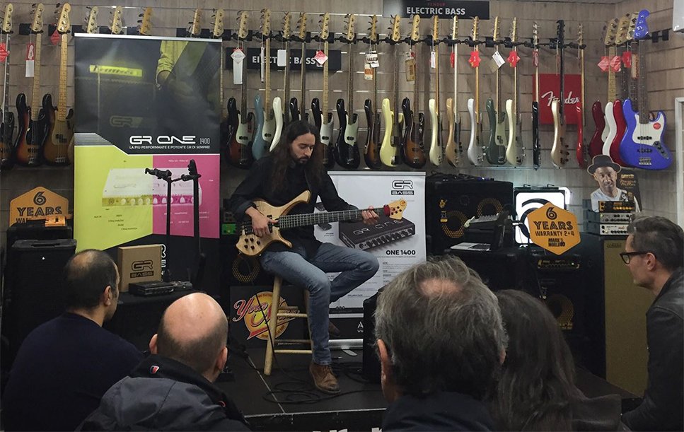 Un pomeriggio con Alex Lofoco e gli amplificatori GR Bass