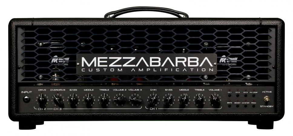 Mezzabarba Custom Amplification - Trinity Head