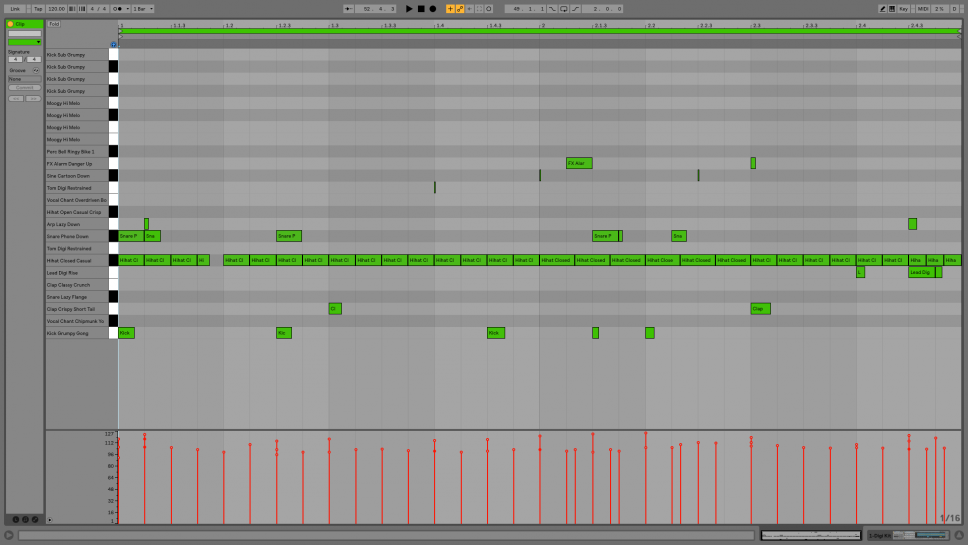 Ableton Push - Repeat