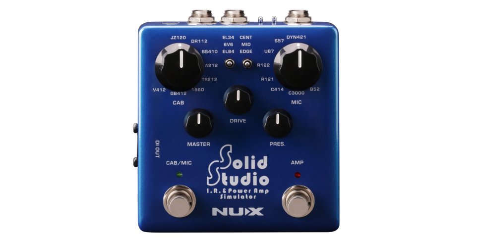 NUX Solid Studio IR & Power Amp Simulator