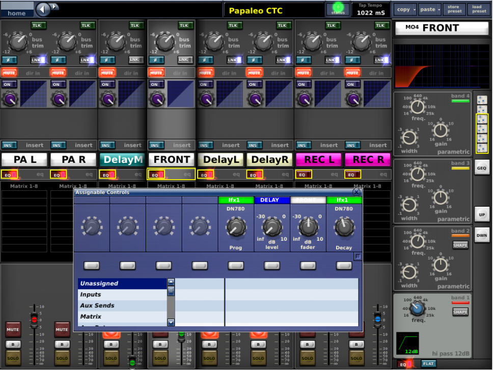 Rocco Papaleo Coast to Coast - Mixer Assignable