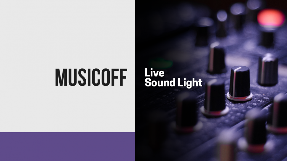 Il nuovo canale FB di Musicoff per audio professionale e lighting, clicca per visitarlo