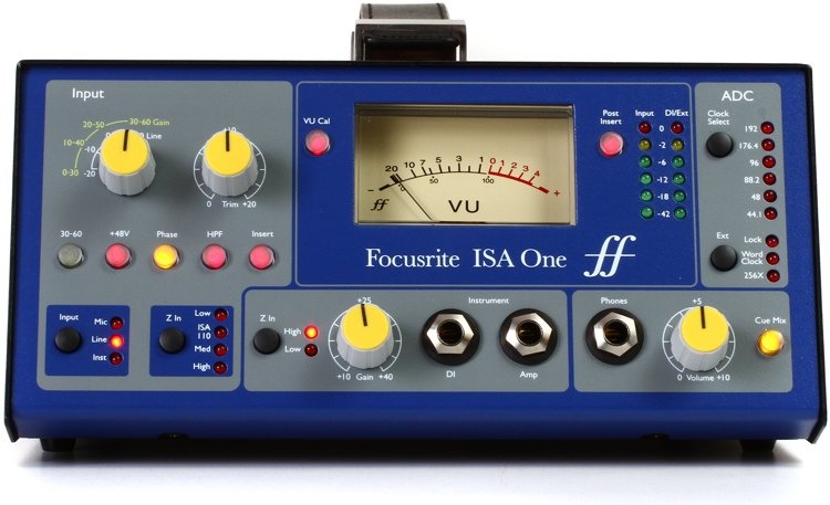 Il preamplificatore microfonico Focusrite ISA One