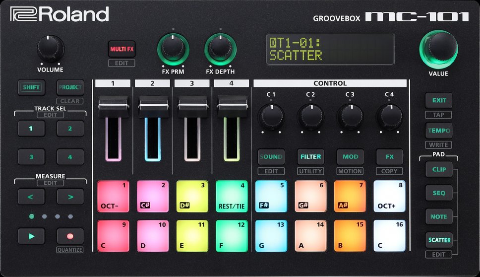 Roland MC101 Groovebox