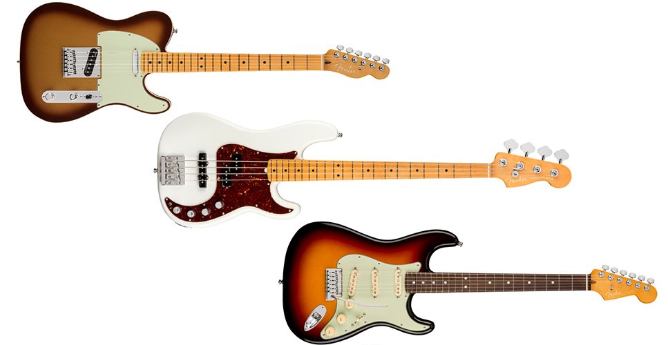 Fender dice Ultra: nuova linea di chitarre e bassi