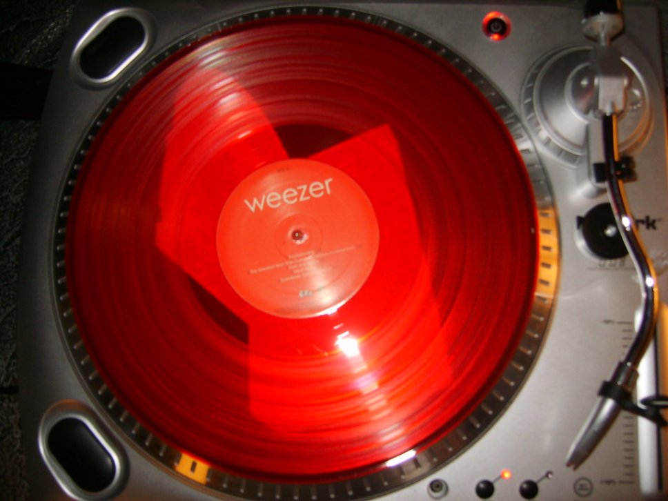 Weezer Coloured Vinyl