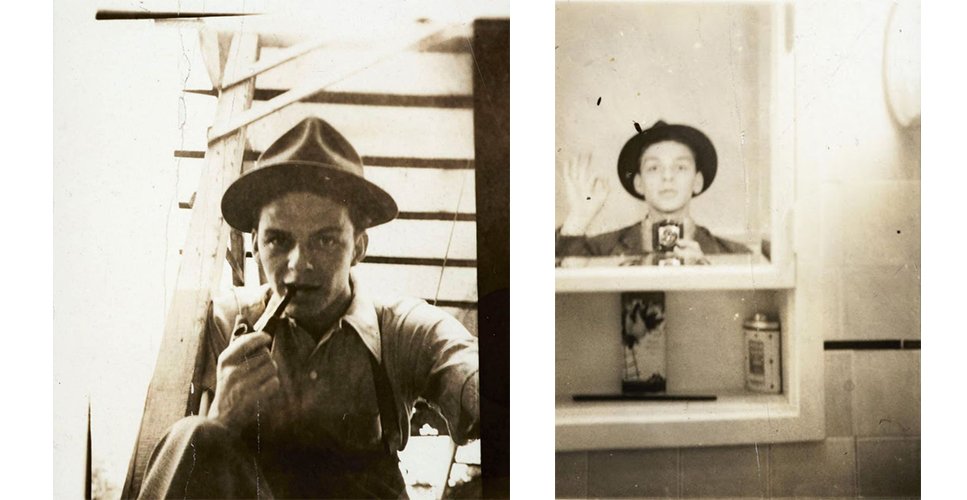 Quei selfie d'epoca di Frank Sinatra