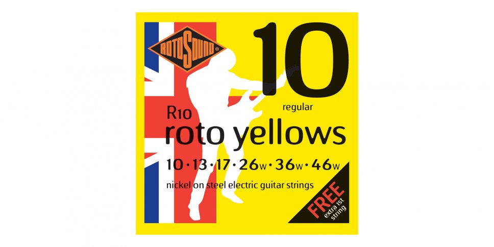 ROTOSOUND ROTO YELLOWS R10