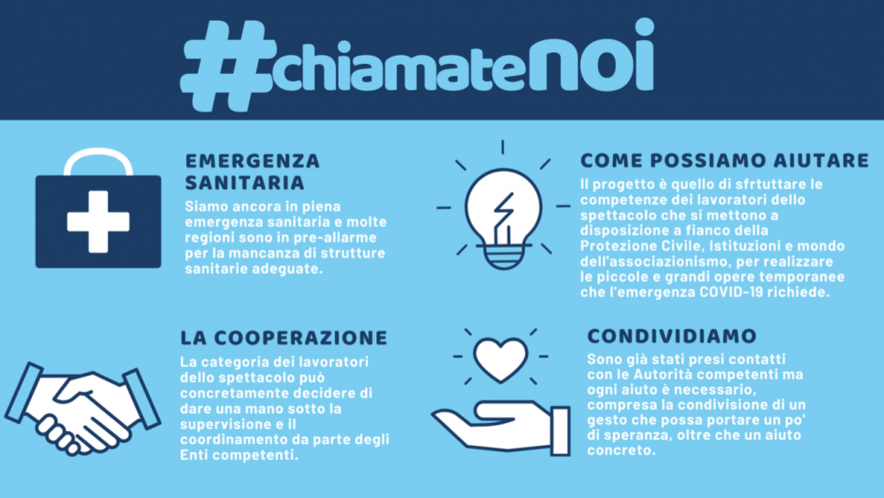 #chiamatenoi