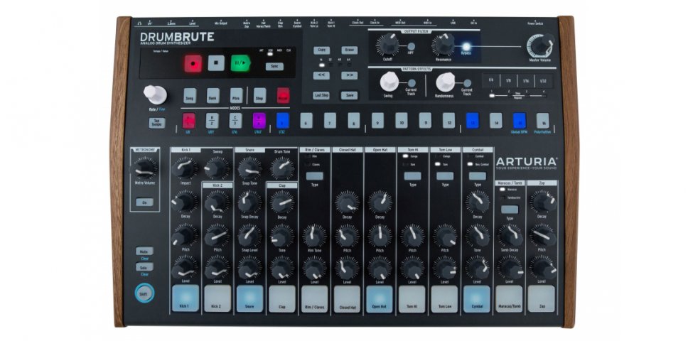 Arturia MatrixBrute e DrumBrute demo in Italia