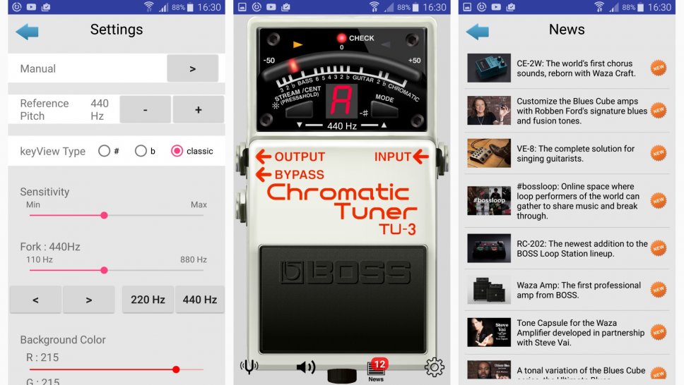 Boss Tuner App