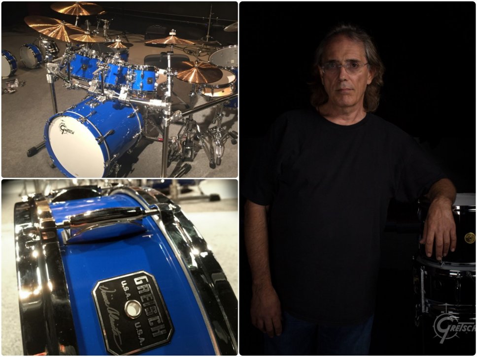 Vinnie Colaiuta in tour con Gretsch e DW