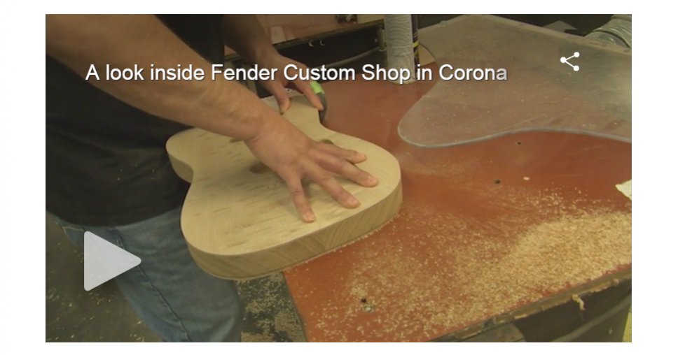 30 anni di storia del Fender Custom Shop