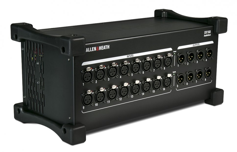 Fino a 96 input microfonici in più con DX168 per mixer dLive