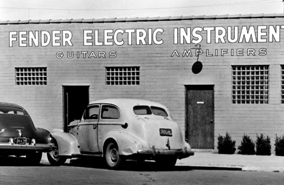 La Fender Factory negli anni '50