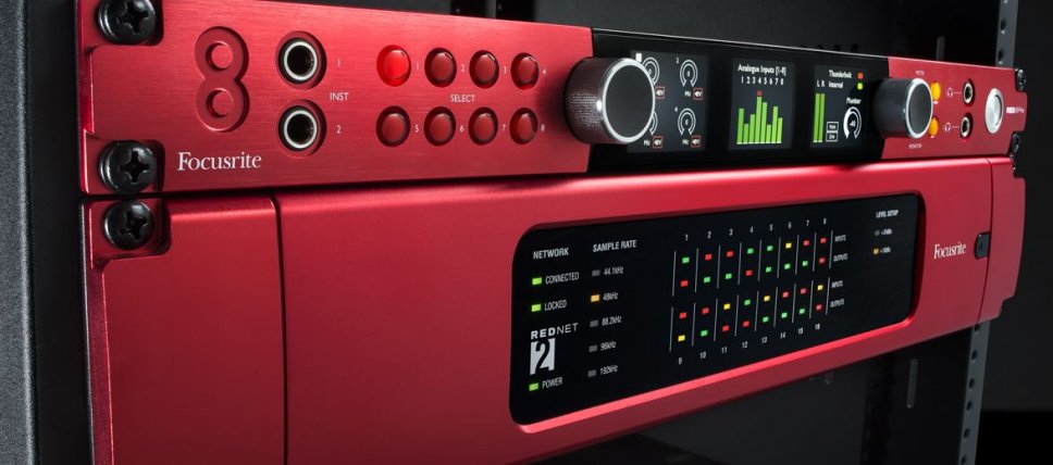 La nuova scheda audio Focusrite Red 8Pre