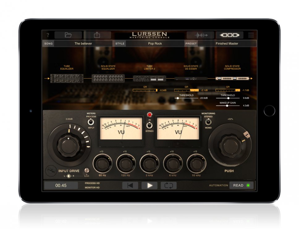 IK Multimedia Lurssen Mastering Console