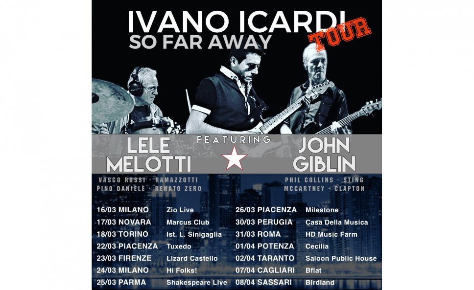 Il nuovo tour di Ivano Icardi - Canceled