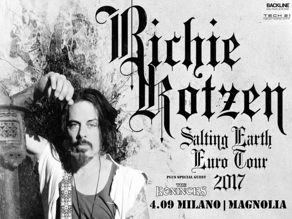 Richie Kotzen dal vivo in Italia a settembre