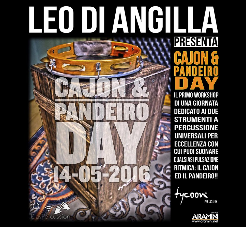 Leo Di Angilla - Cajon & Pandeiro Day