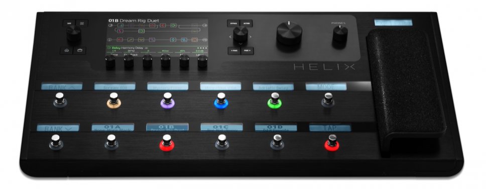 Da Line6 il nuovo firmware Helix 2.0