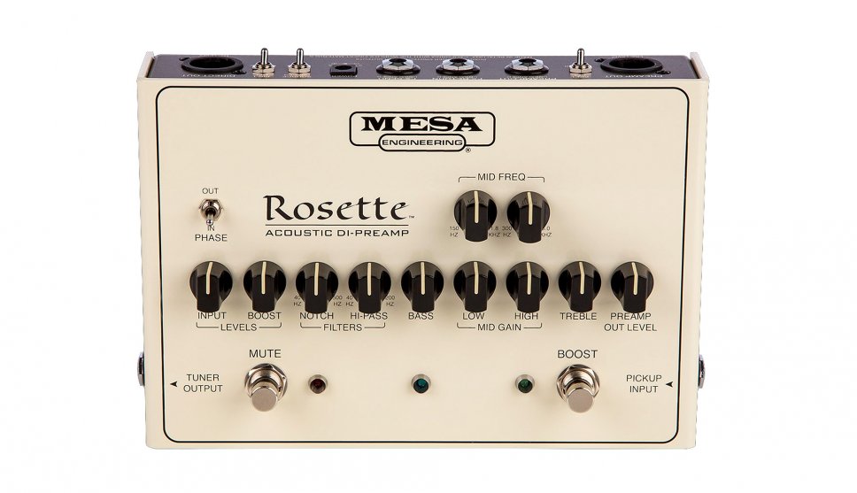 Il Mesa/Boogie Rosette per la chitarra acustica