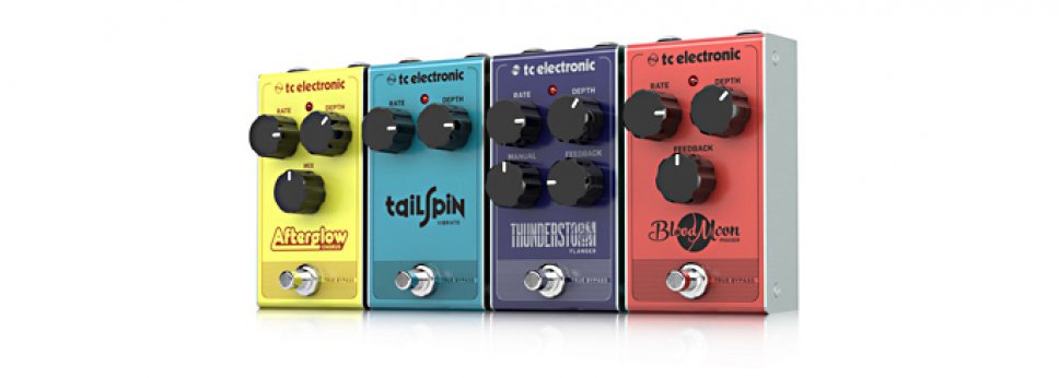 TC Electronic presenta 13 nuovi pedali