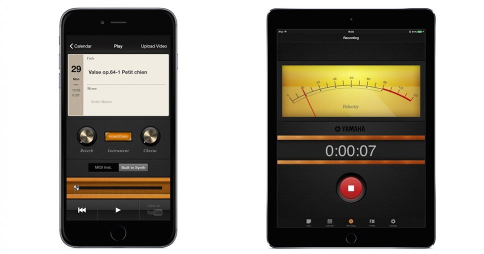 Yamaha: le utili App da piano e tastiere per dispositivi mobile