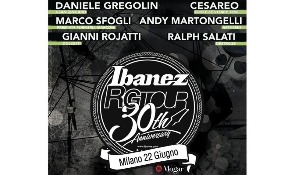 Arriva l’Ibanez RG Tour e i suoi special guest
