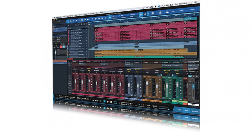 Studio One Pro User - Mixer View